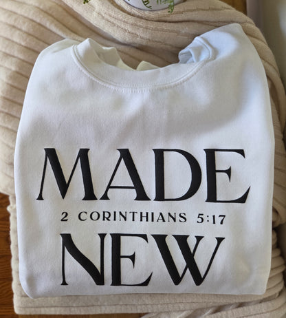 Made New | Sweatshirt - White