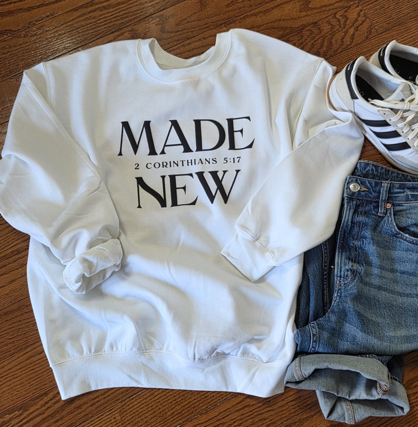Made New | Sweatshirt - White