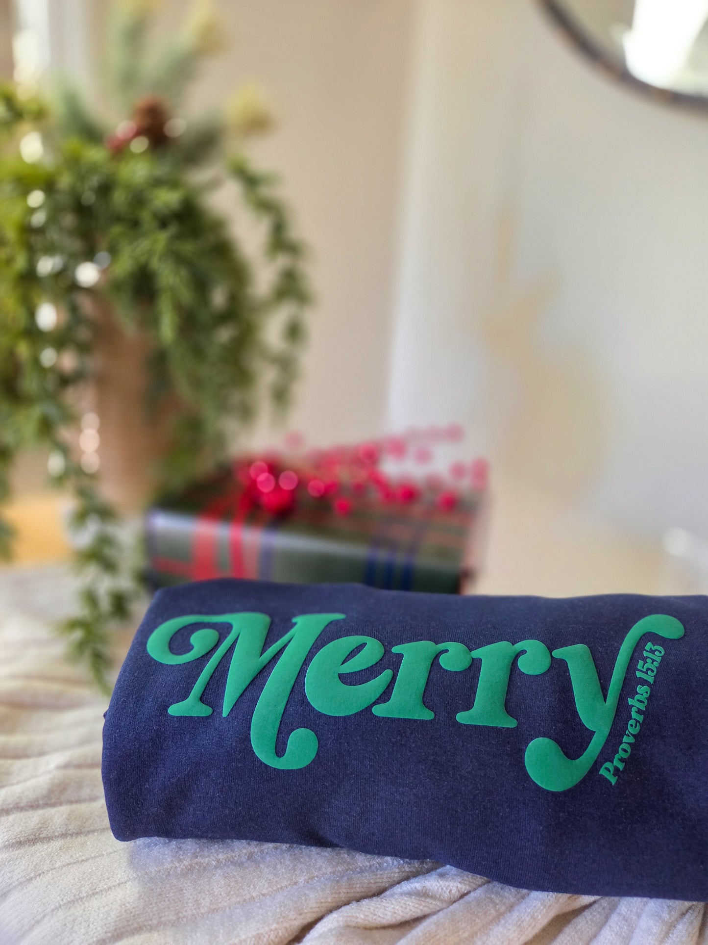 Merry | Sweatshirt - Navy